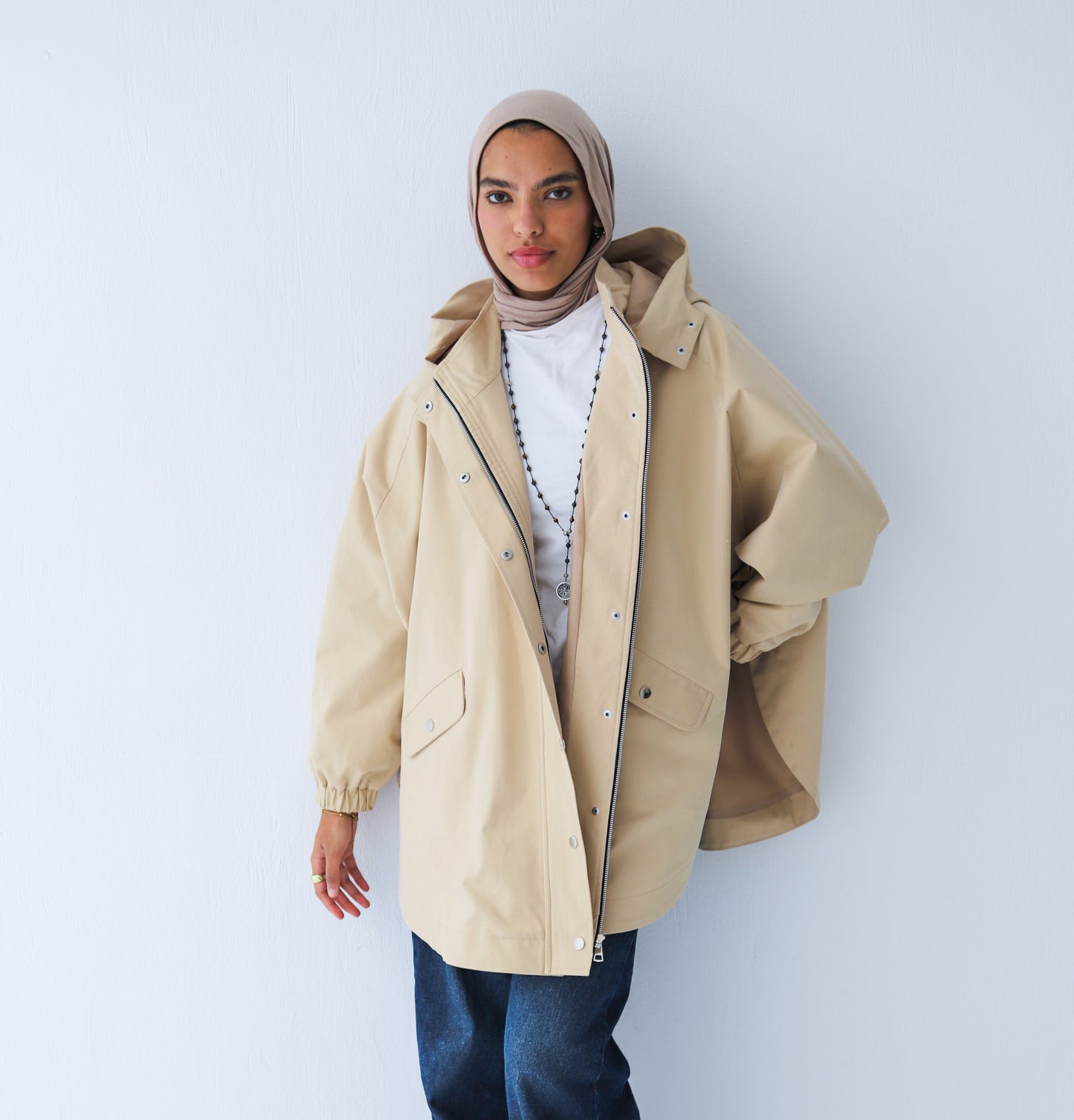 Teady Coat — Light Beige