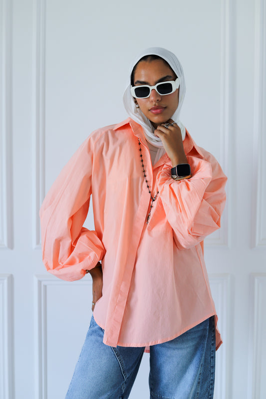 Jumper Sleeves Shirt — Simon