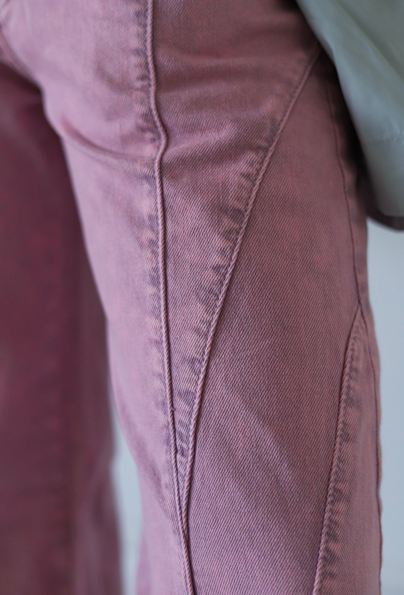 Zendaya Extra Wide Pants — Blush Pink