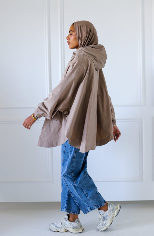 Wingo Waterproof Jacket — Beige