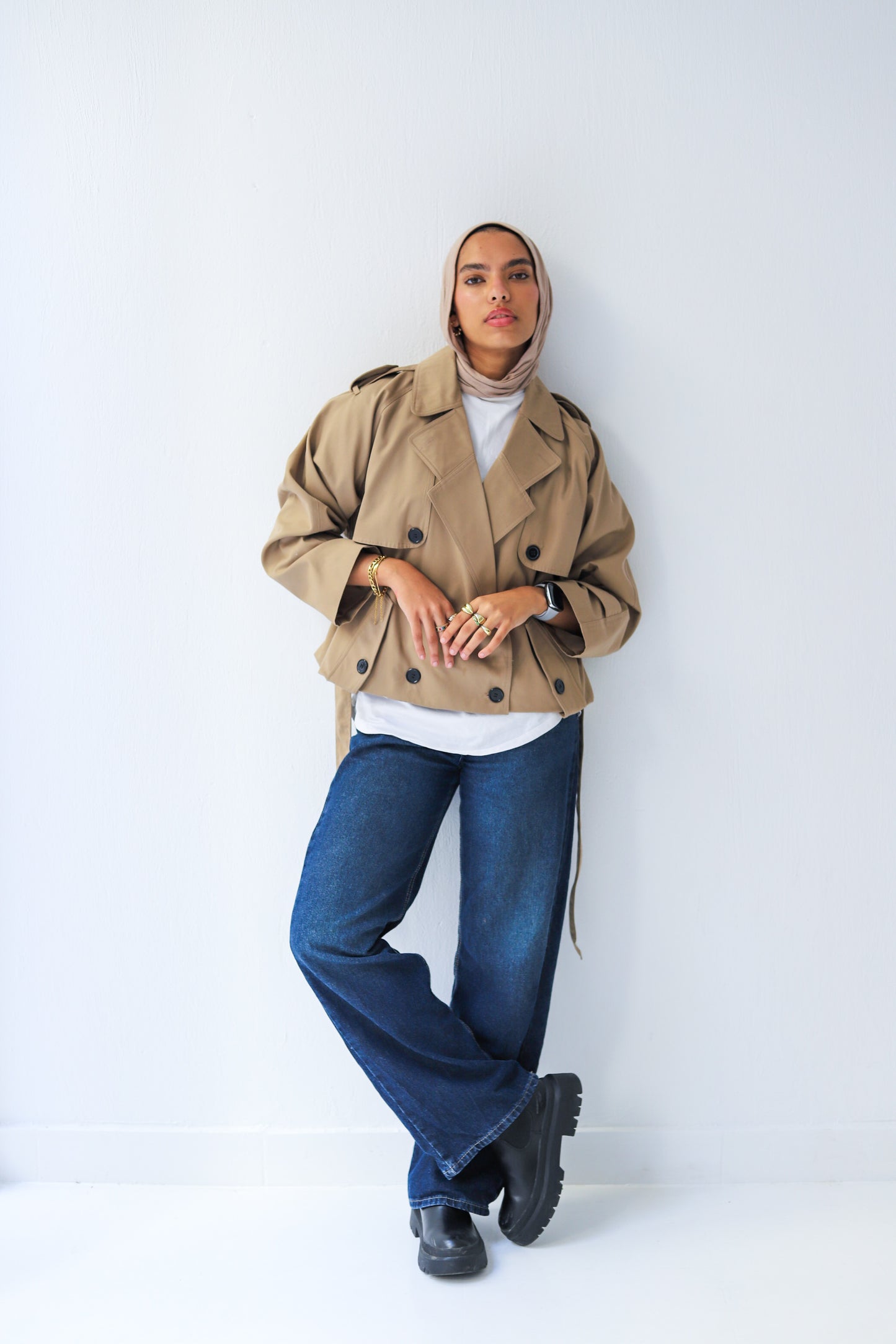 Keeper Trench Jacket — Cafe