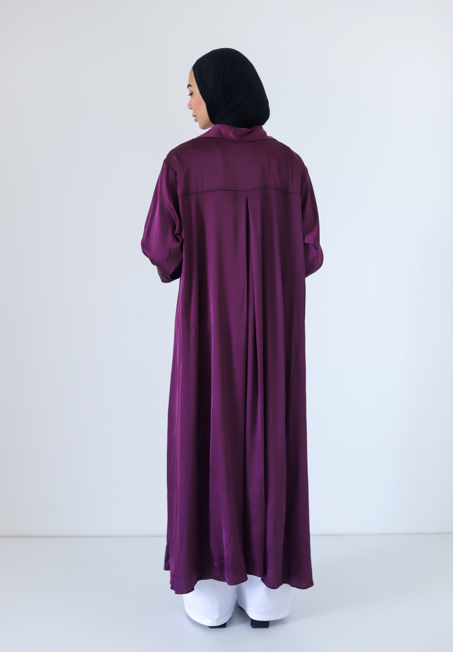 Asymmetric Shirt — Purple