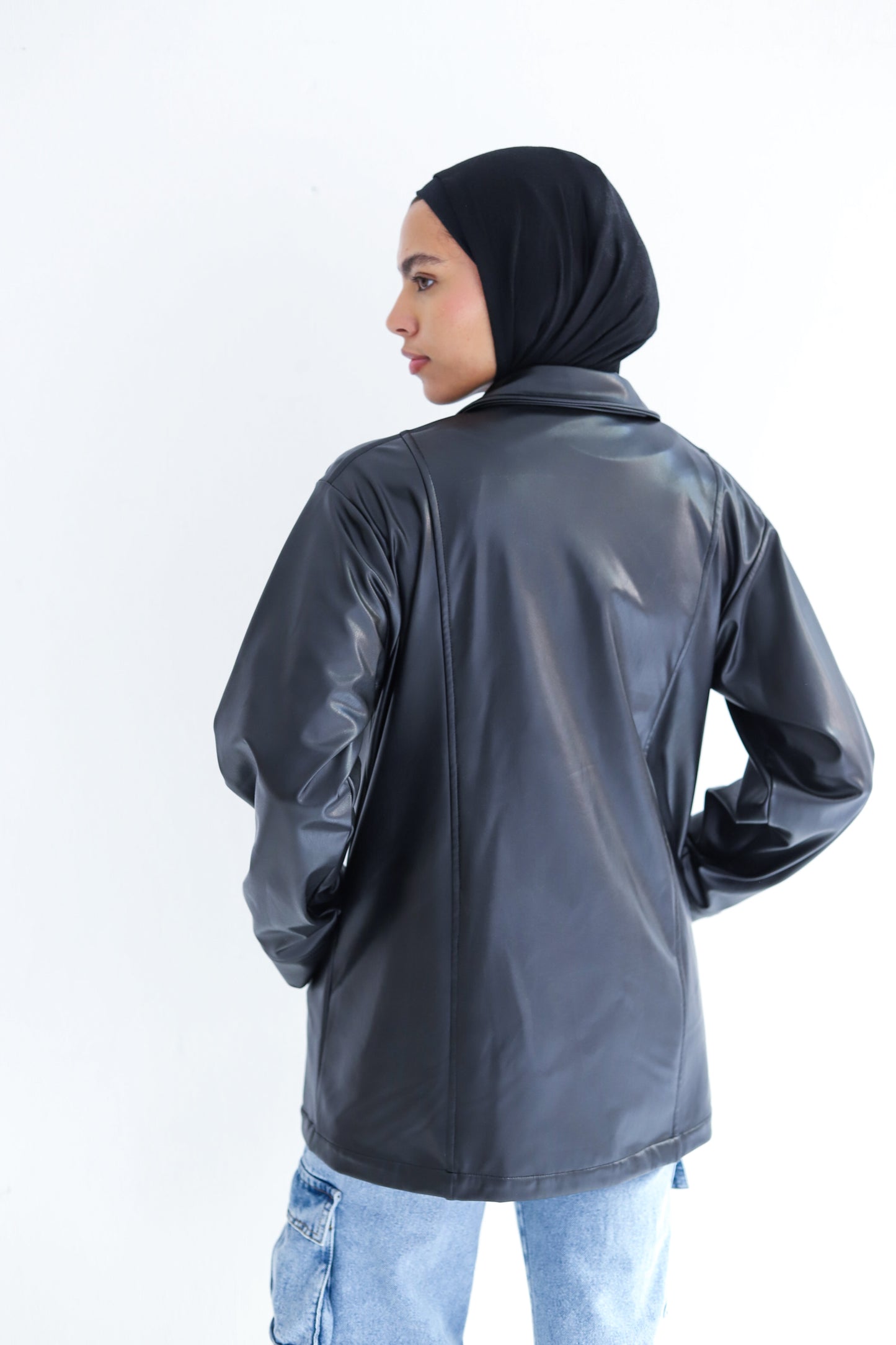 Joker Leather Blazer