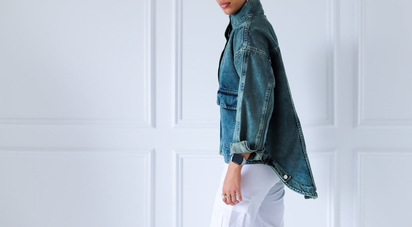 Casual Cruiser Denim Jacket — Dirty Wash