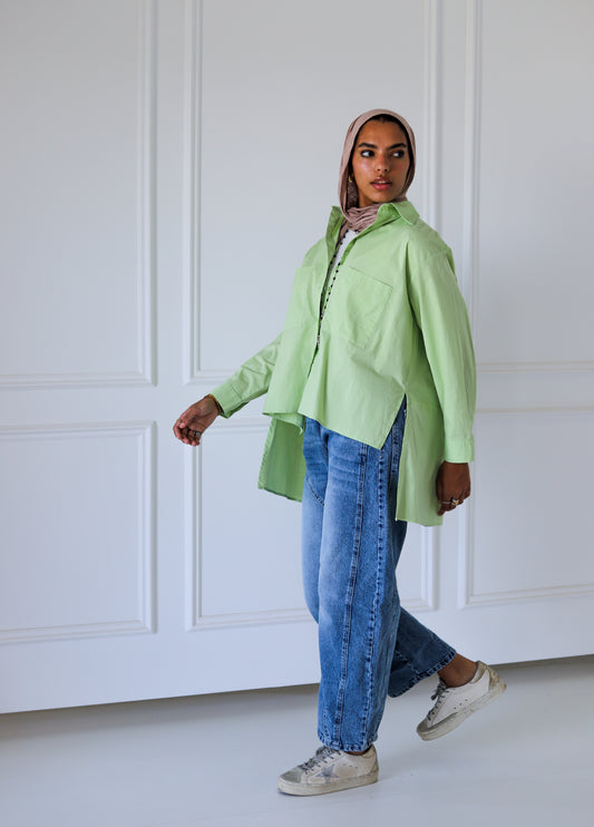 Unicorn Shirt –– Apple Green