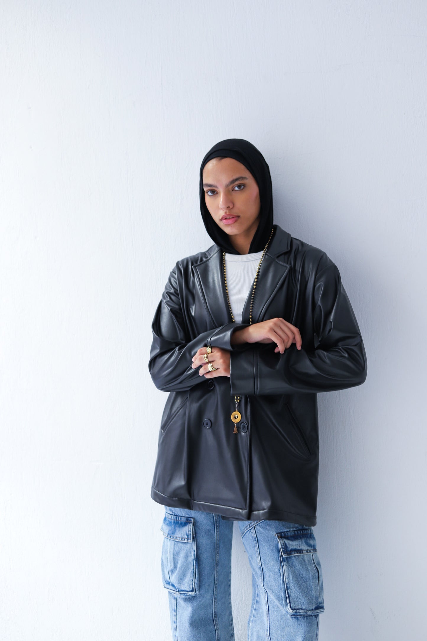 Joker Leather Blazer