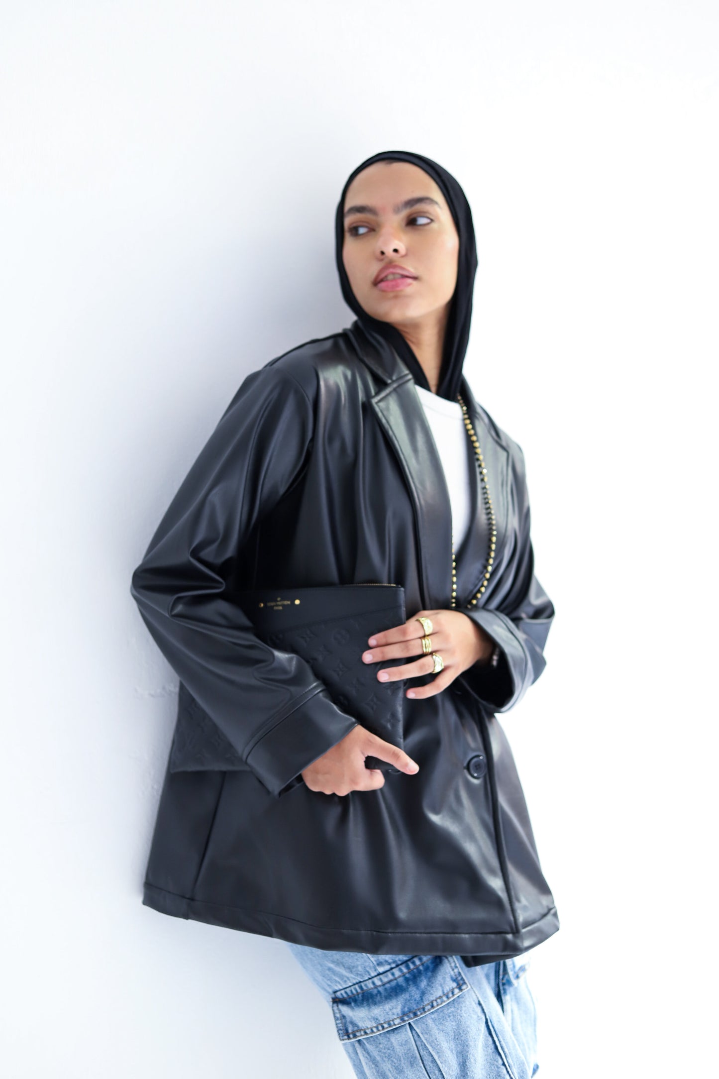 Joker Leather Blazer