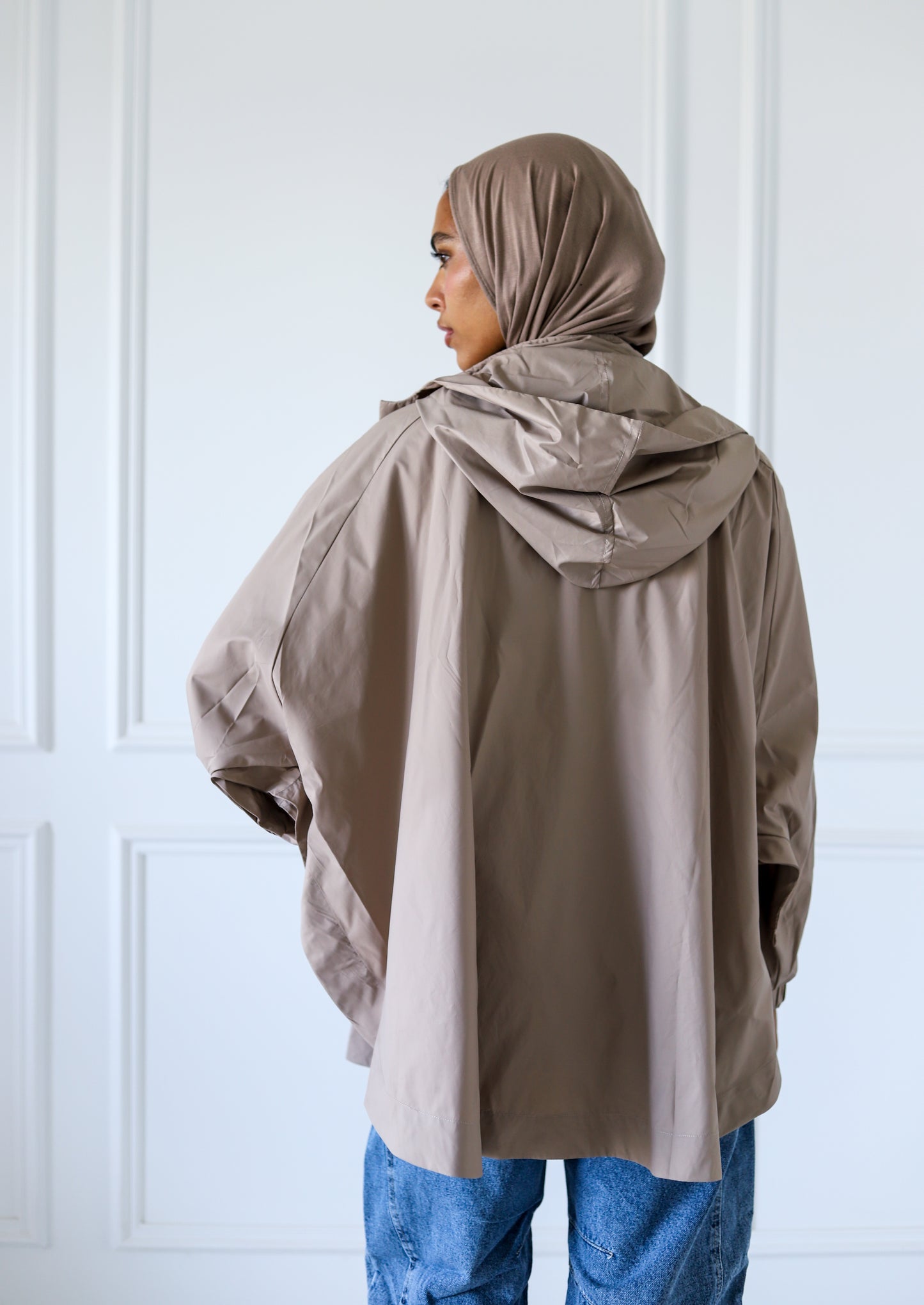 Wingo Waterproof Jacket — Beige