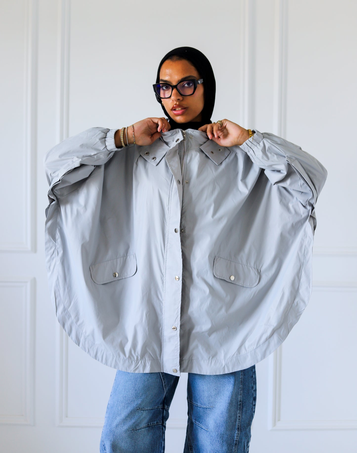 Wingo Waterproof Jacket — Space Grey