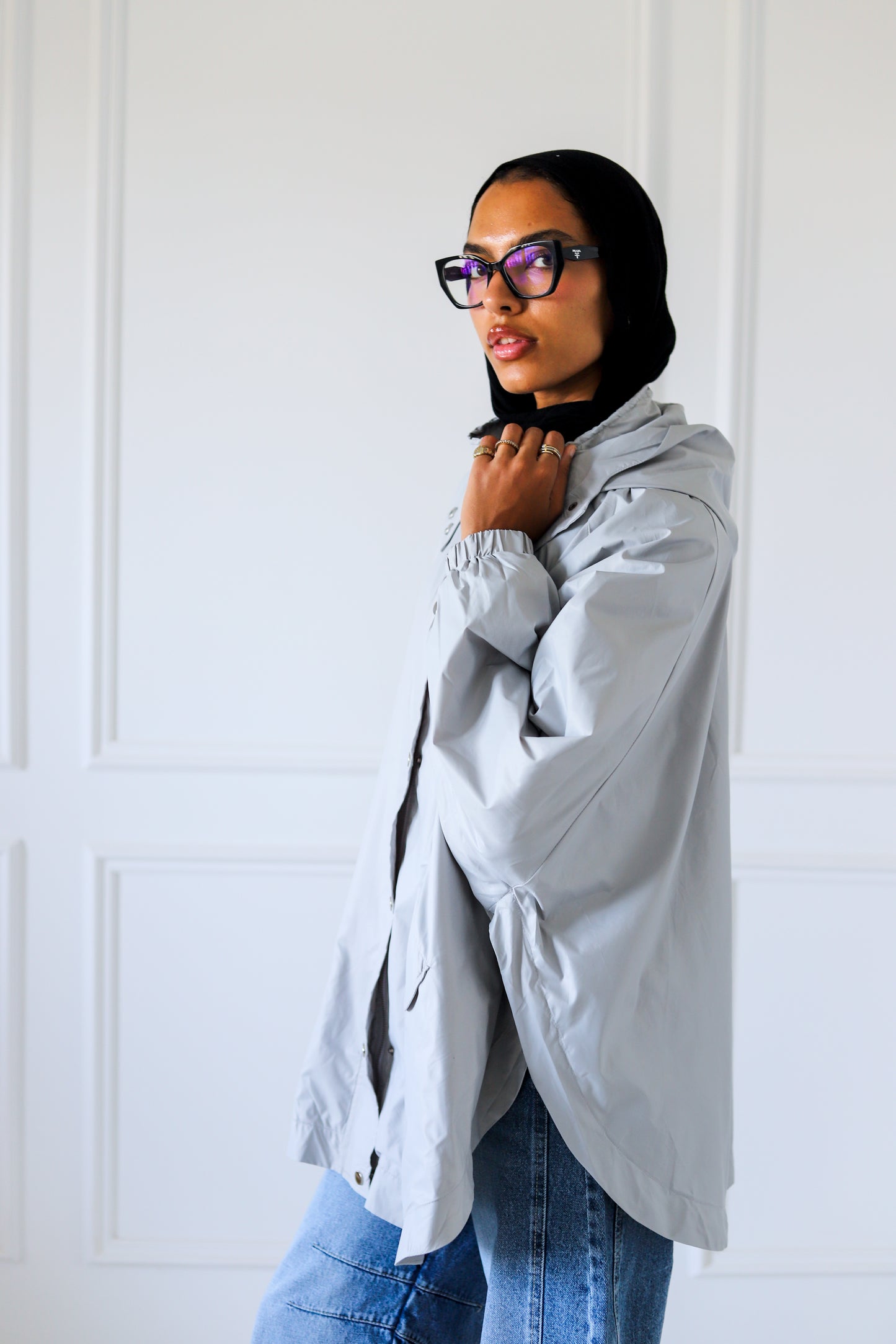 Wingo Waterproof Jacket — Space Grey