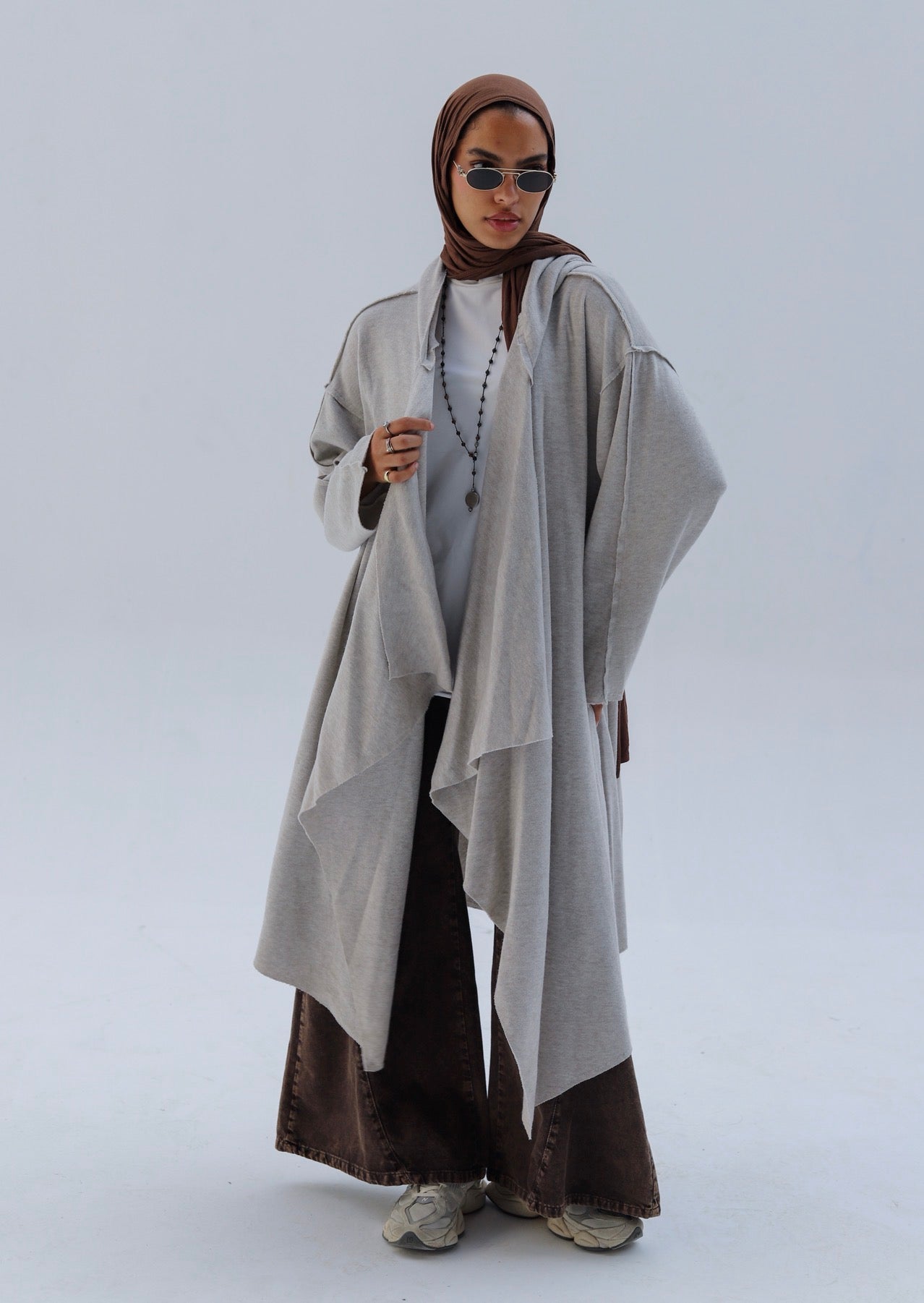 Wanderlust Kimono — Grayish