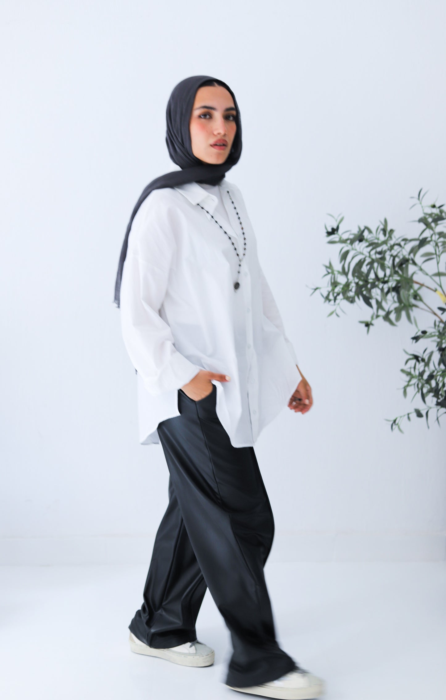 Lounge Leather Pants