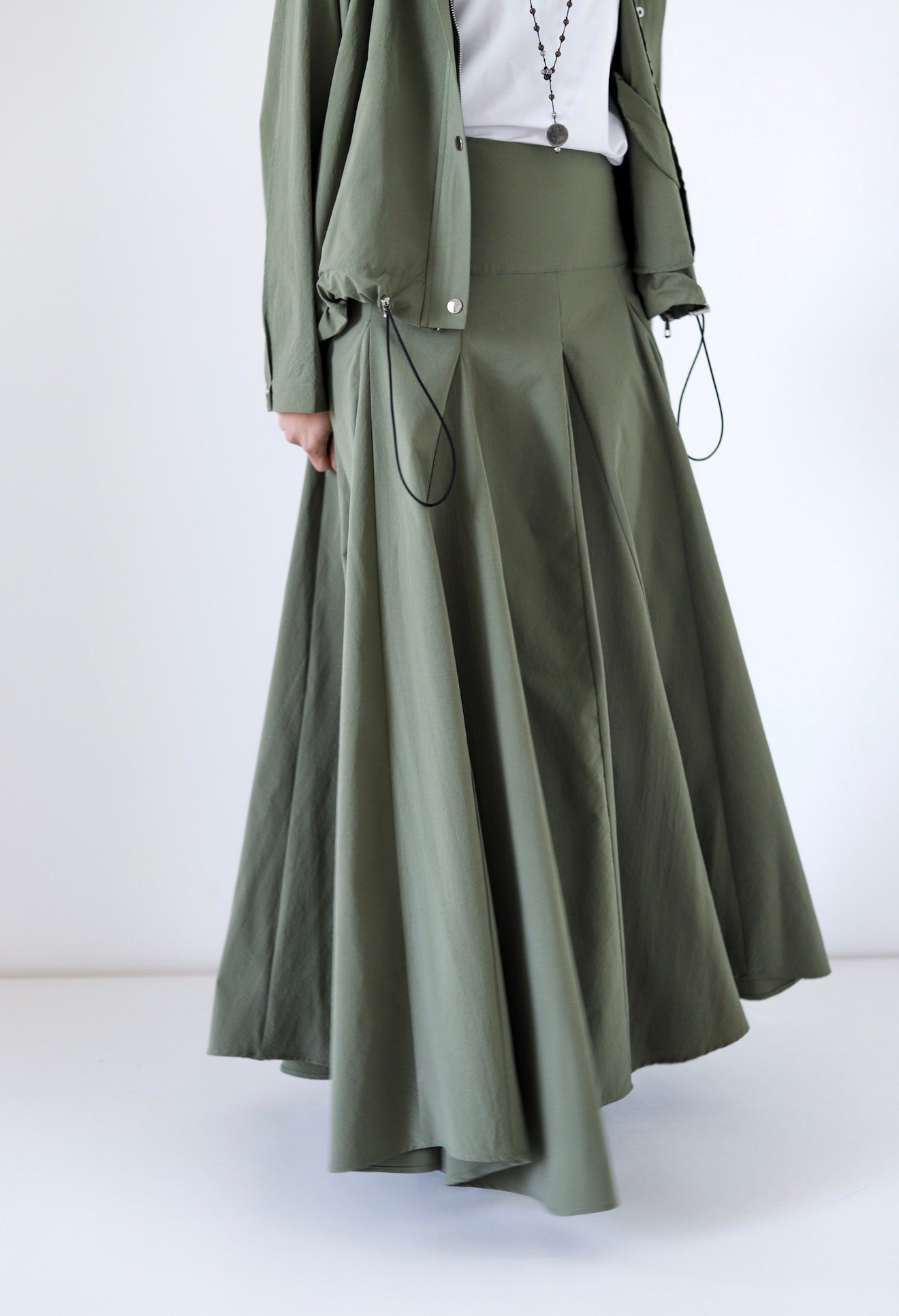 Cloudline Skirt — Olive