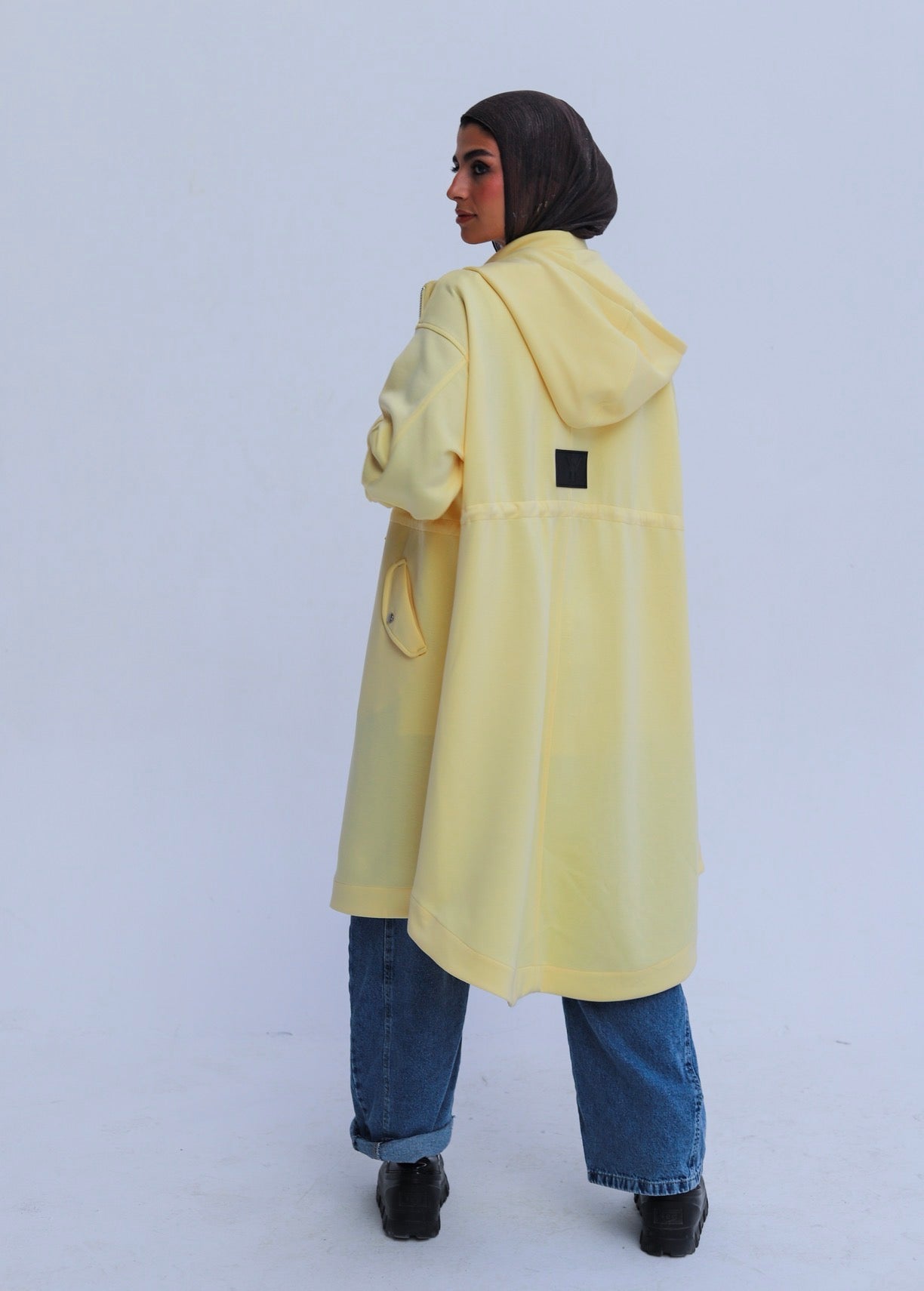 Cloud Long Jacket — Butter Yellow
