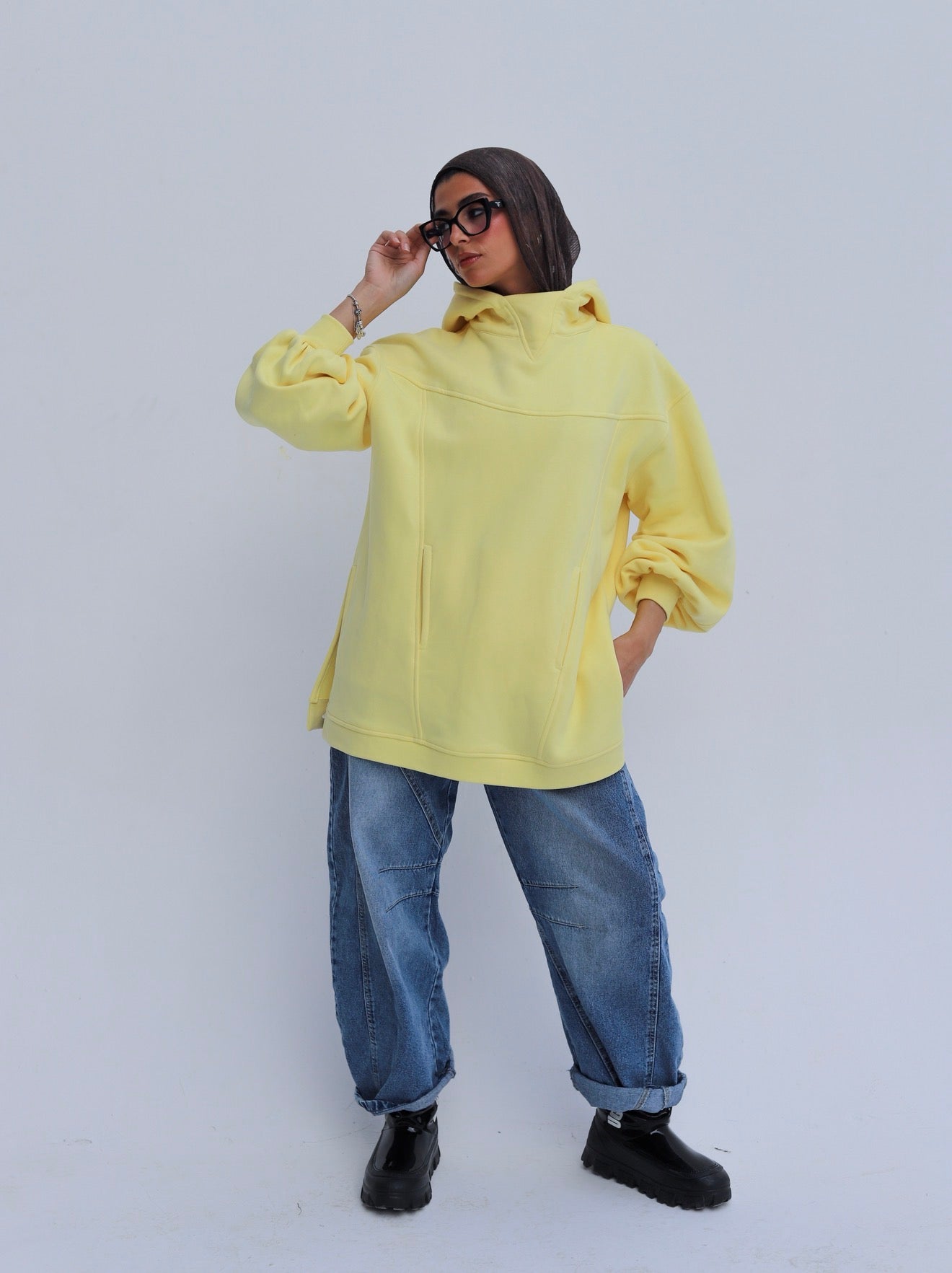 Cozy Hoodie — Butter Yellow