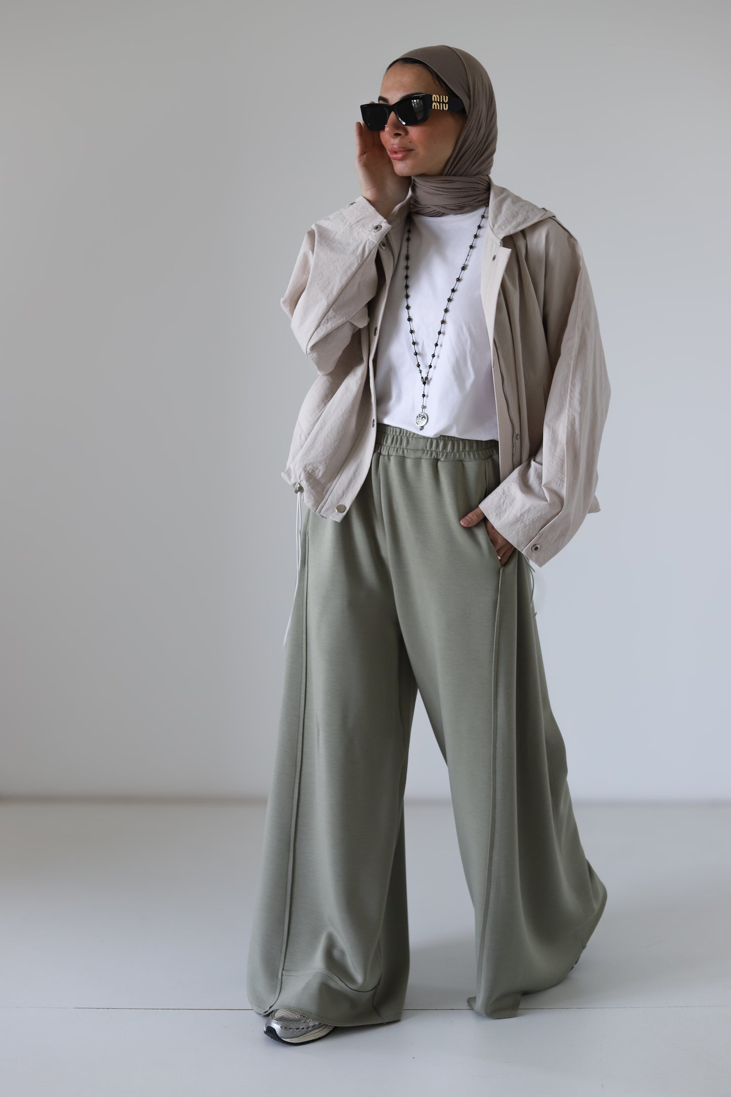 Xtra Wide Pants — Olive
