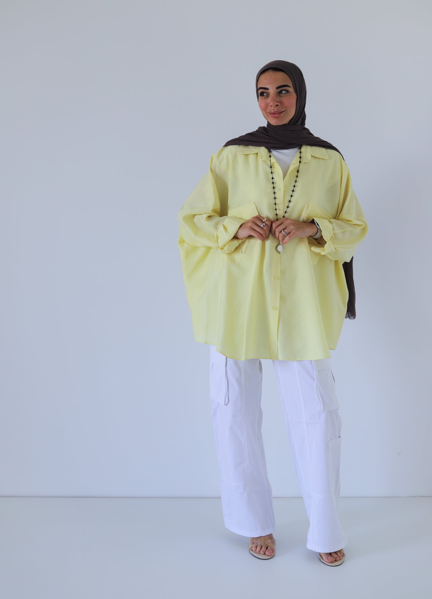 Street-style Shirt — Butter Yellow