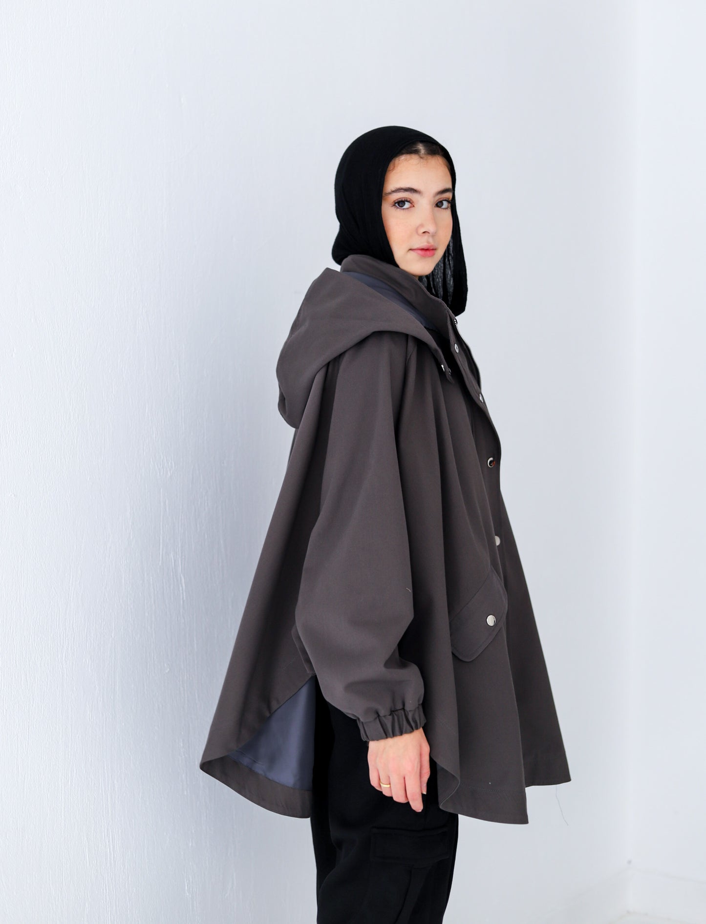 Teady Coat — Dark Gray