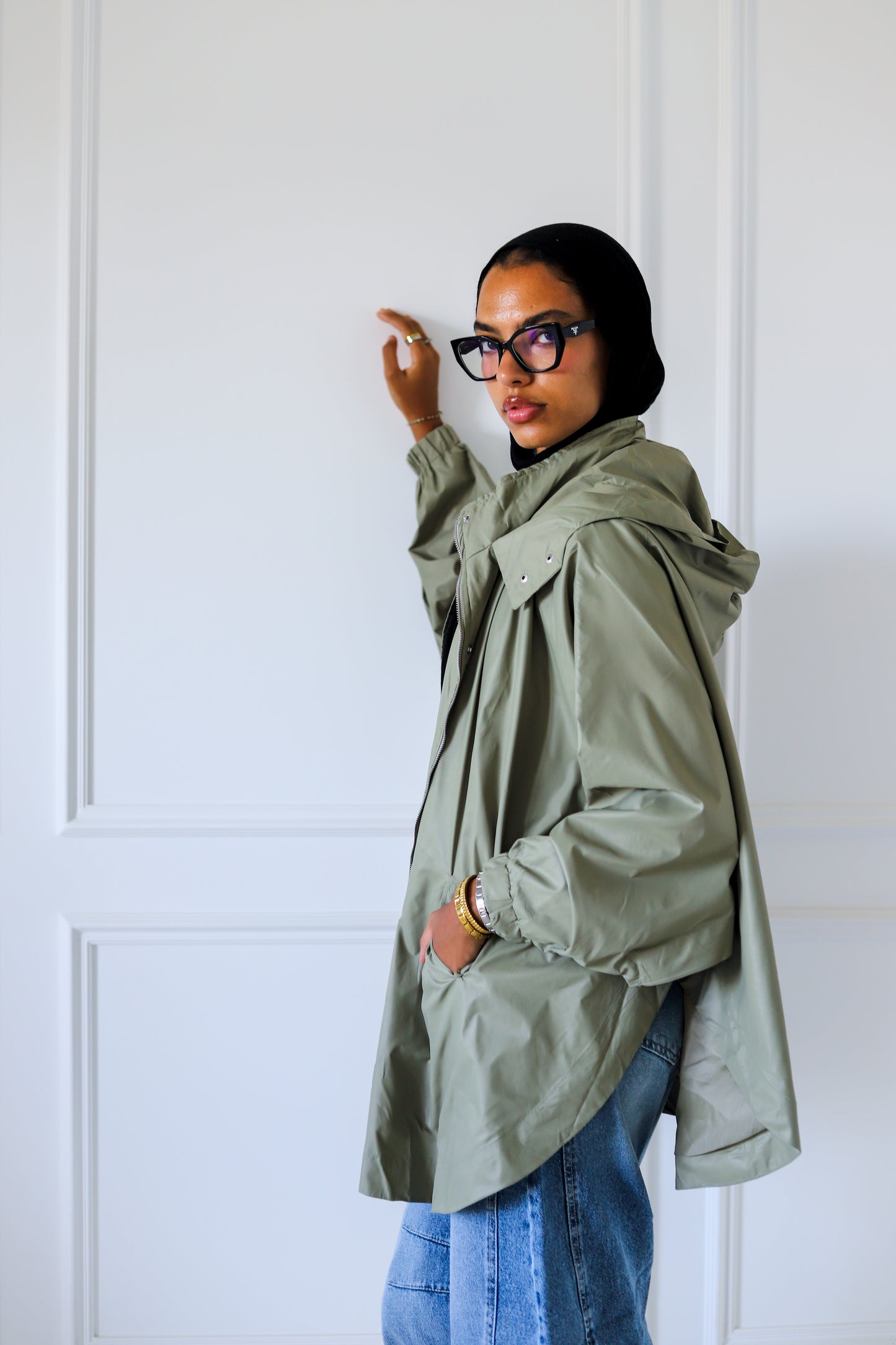 Wingo Waterproof Jacket — Olive