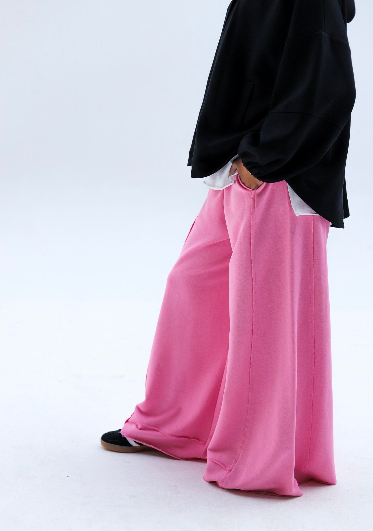 Xtra Wide Pants — Barbie Pink