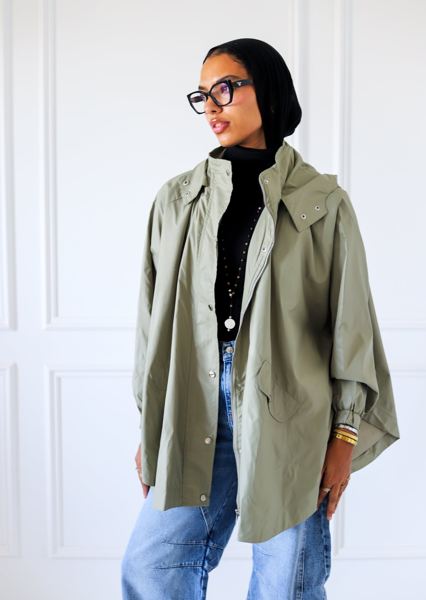 Wingo Waterproof Jacket — Olive