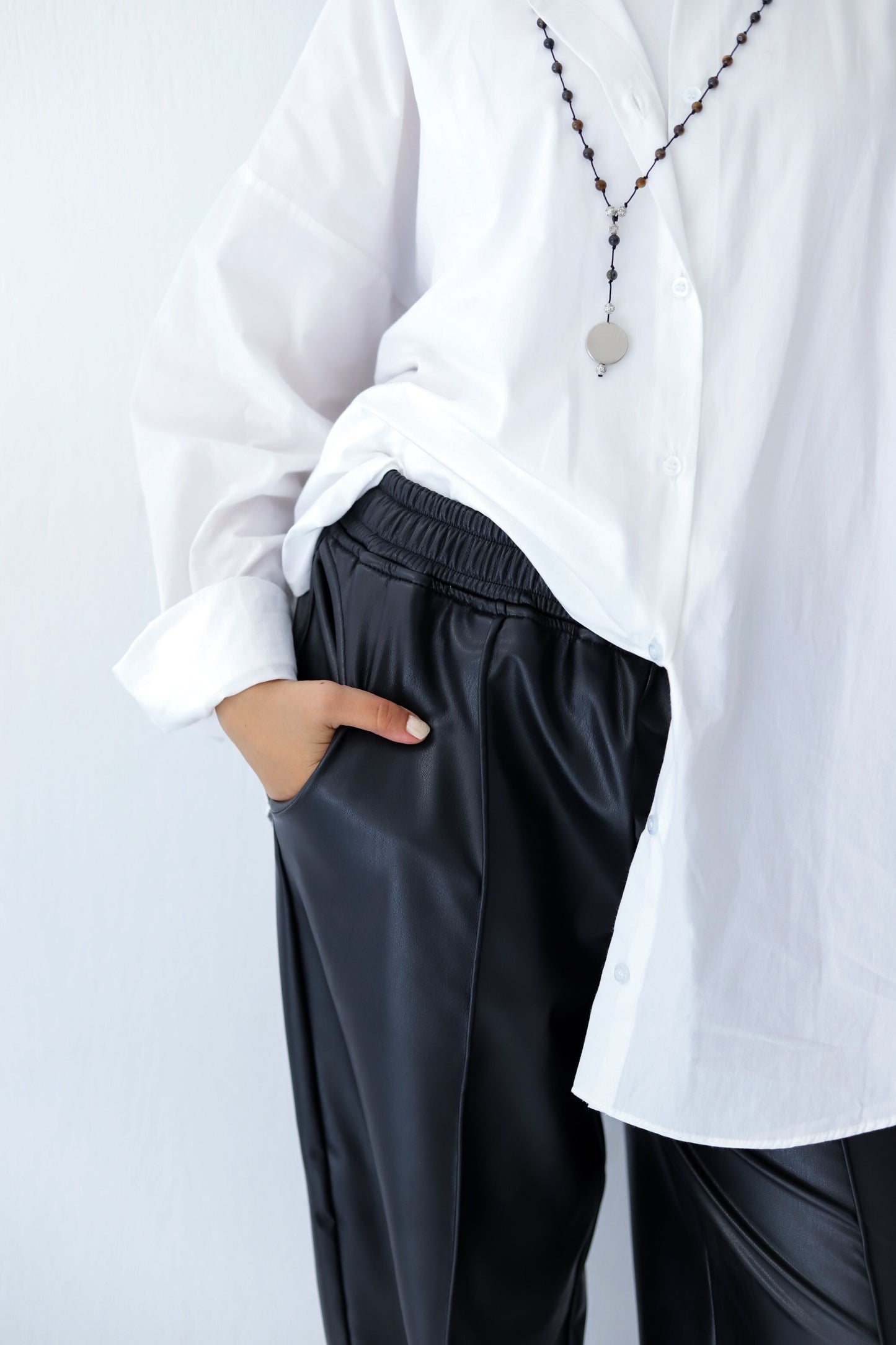 Lounge Leather Pants