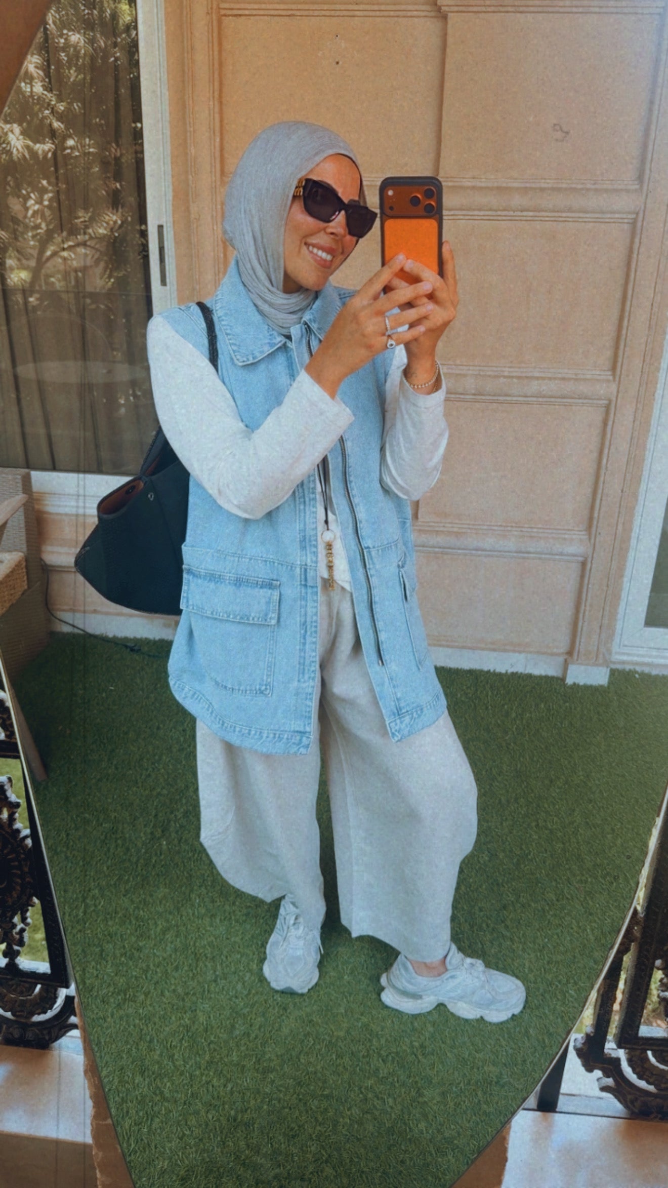 Denim Days Vest — Blue