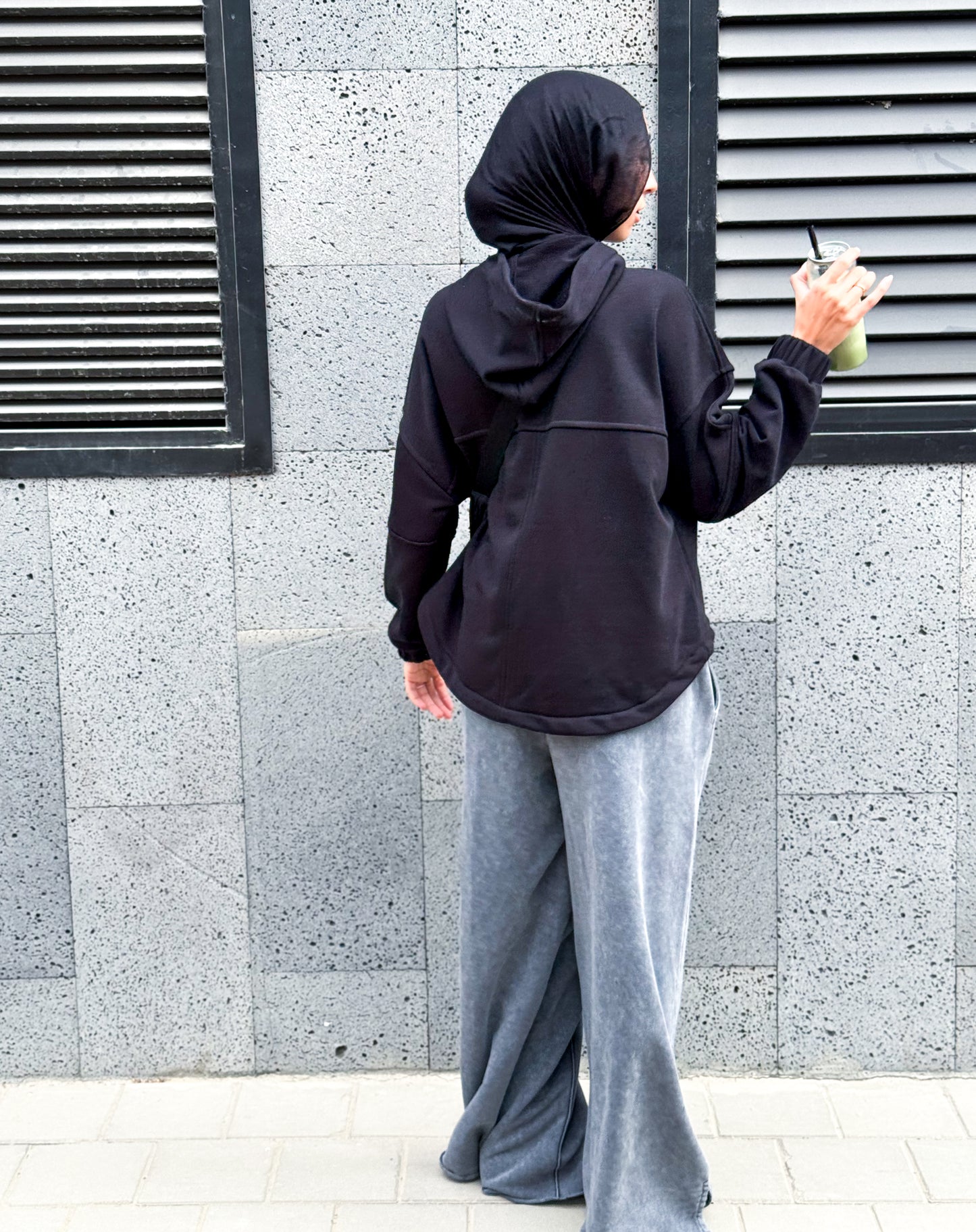 Go Girl Hoodie – Black