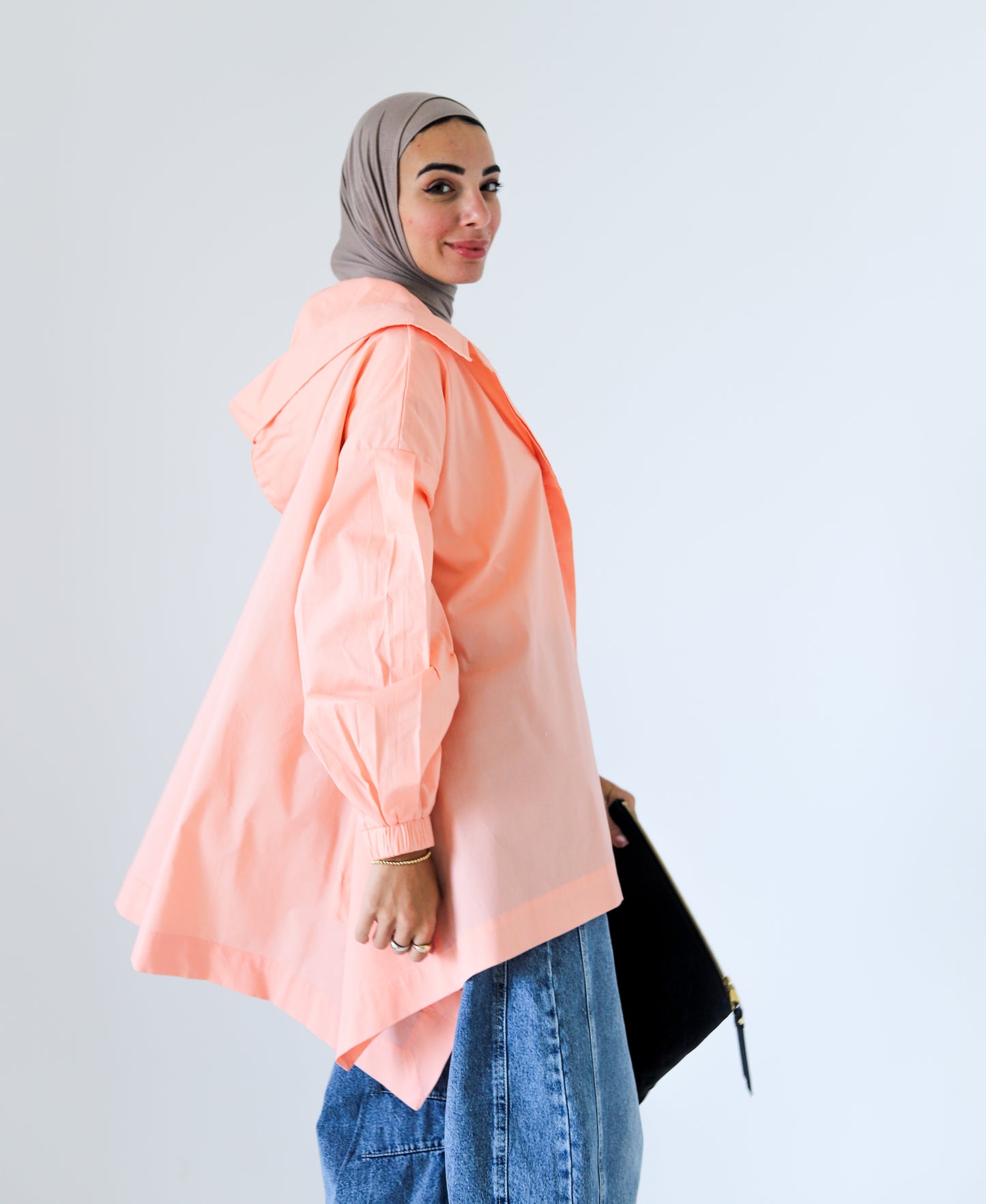 Wiggly Shirt — Salmon Pink