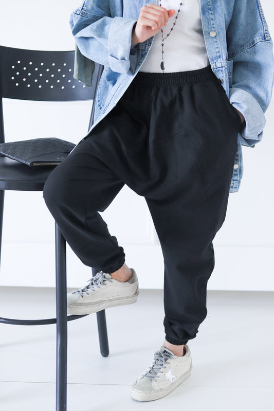 Harem Pants — Black