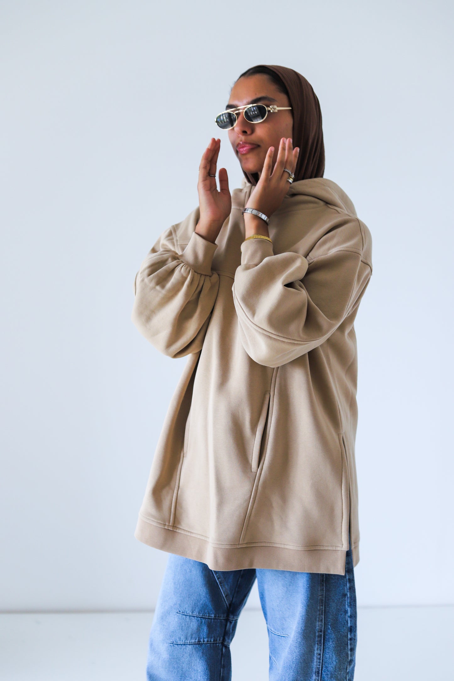 Cozy Hoodie — Beige