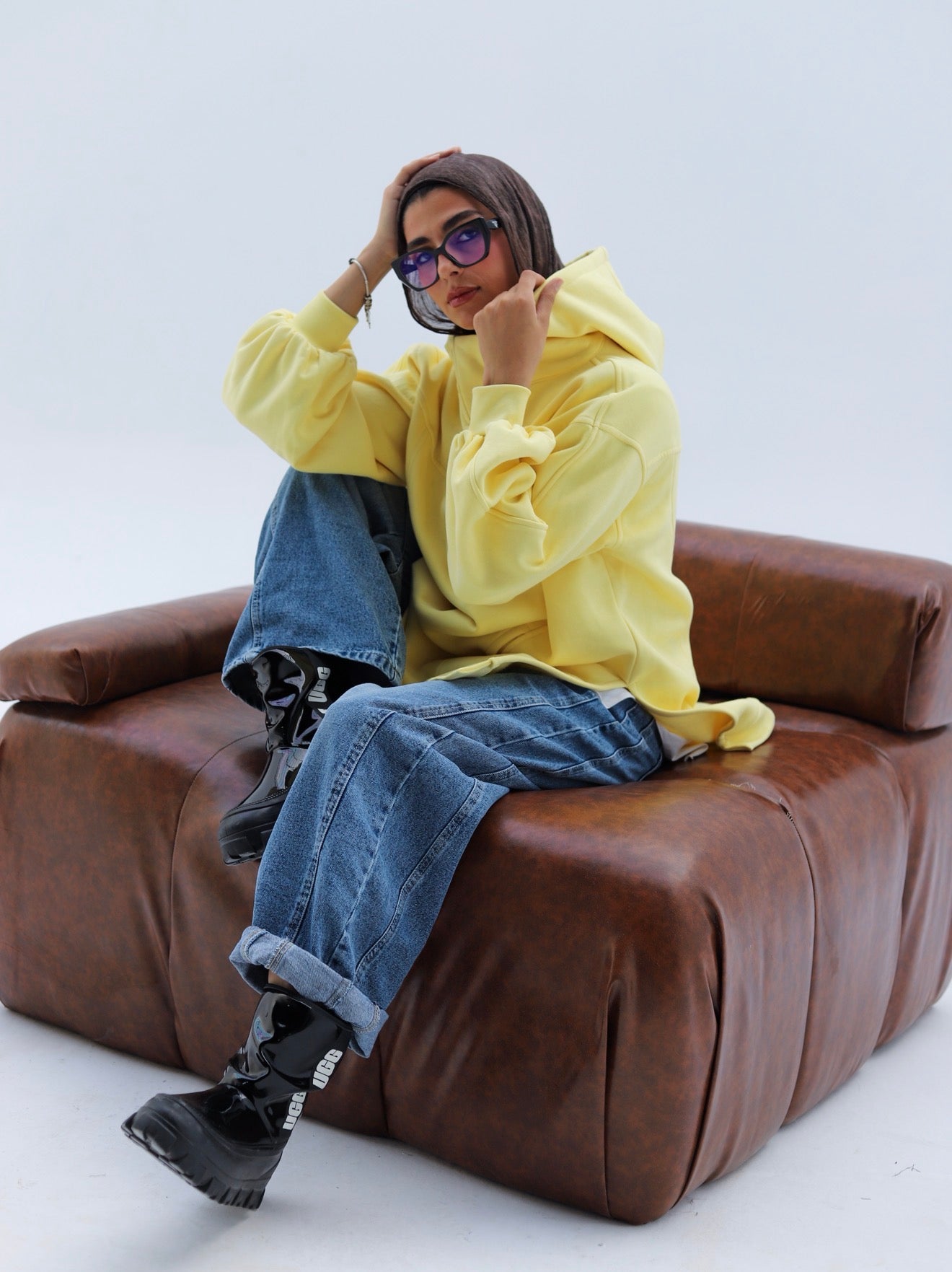 Cozy Hoodie — Butter Yellow