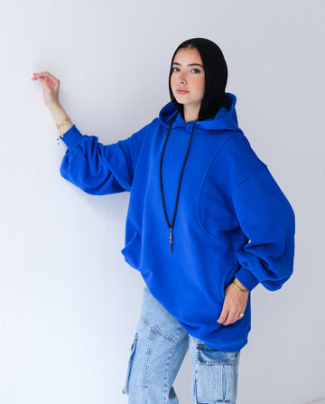 Cozy Hoodie — Royal Blue