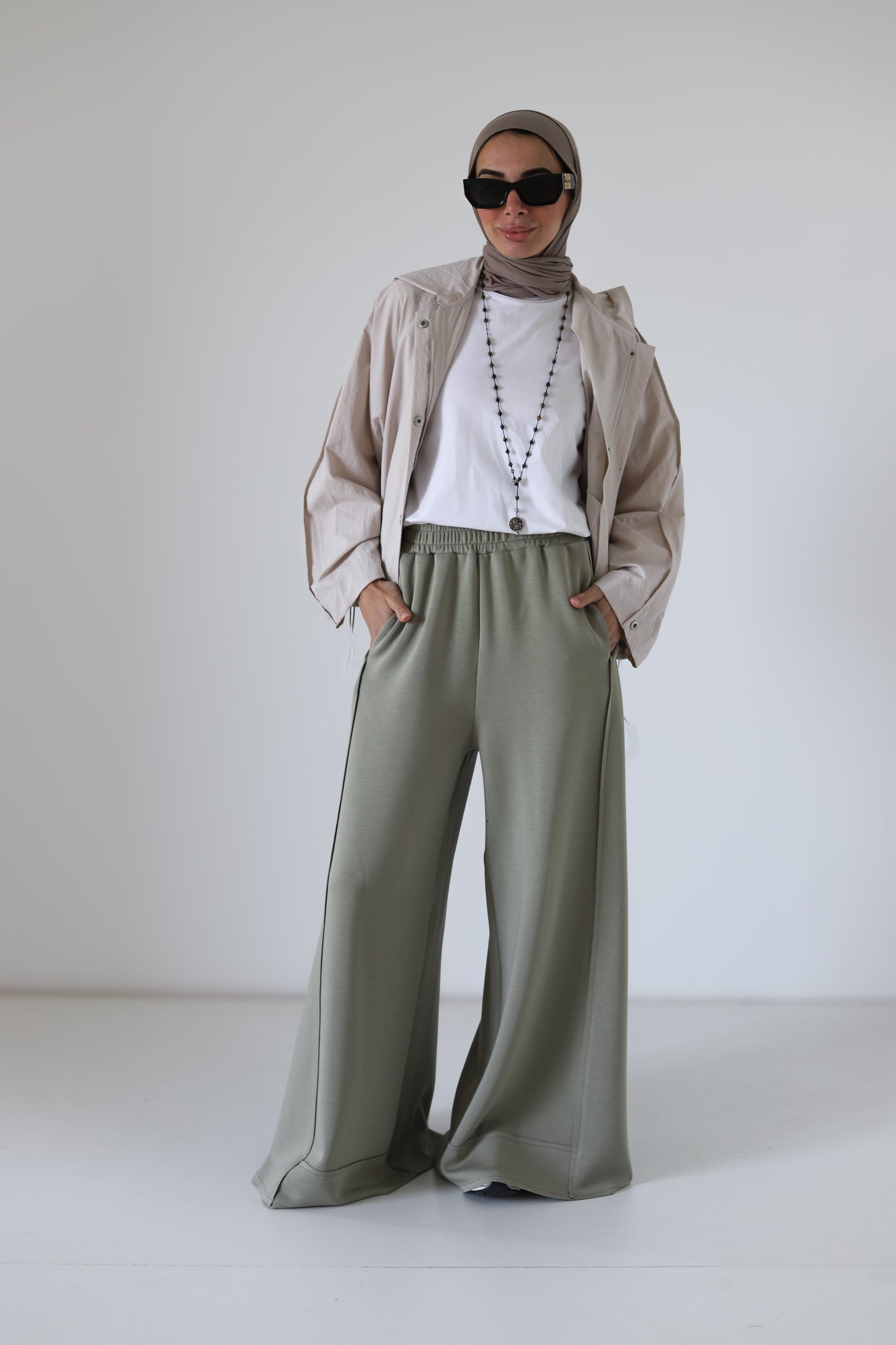 Xtra Wide Pants — Olive