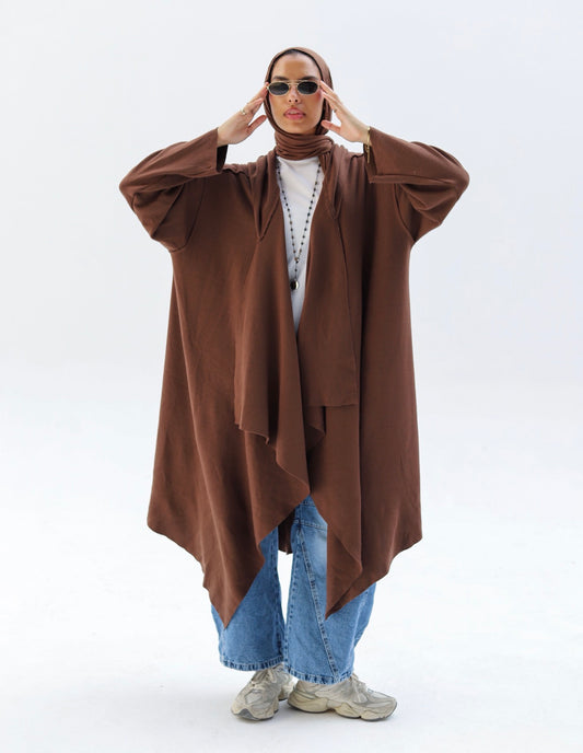 Wanderlust Kimono — Brown