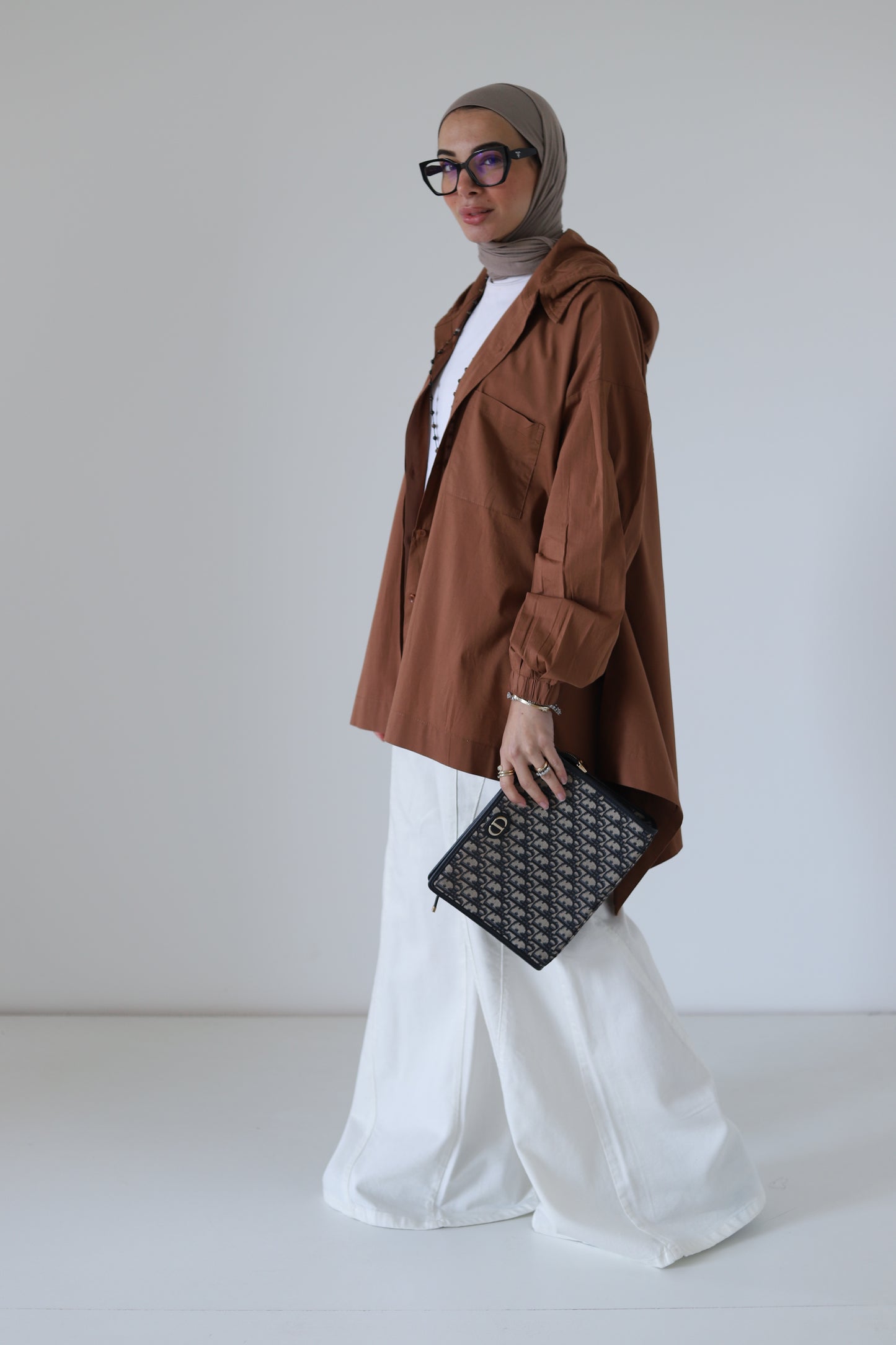 Wiggly Shirt — Brown