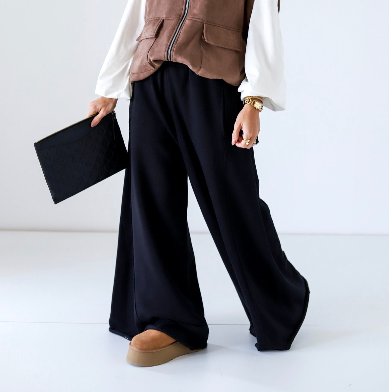 Xtra Wide Pants — Black