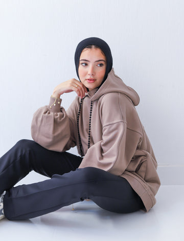 Cozy Hoodie — Beige