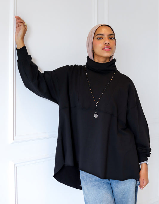 Easy Everyday Top — Black