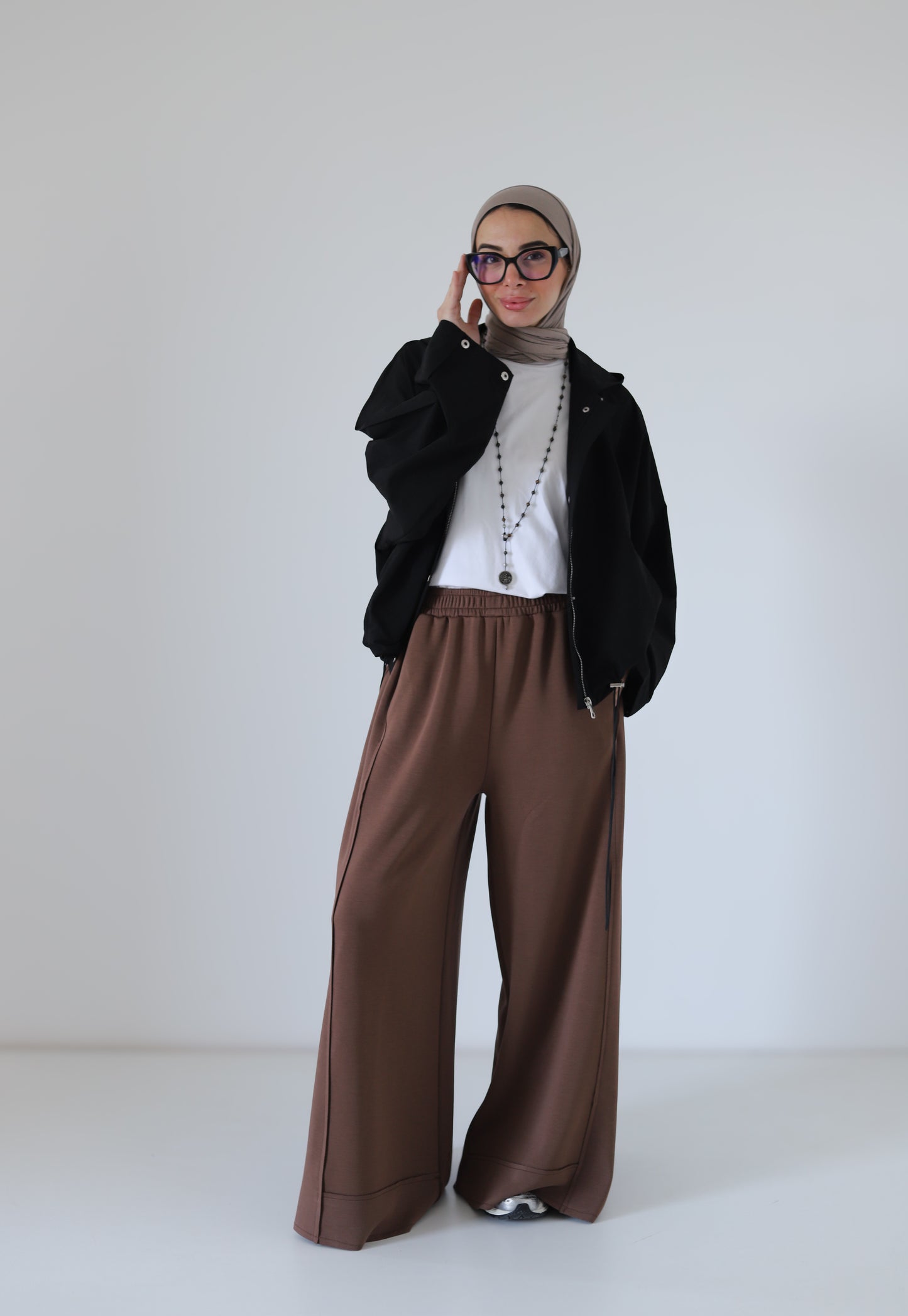 Xtra Wide Pants — Brown