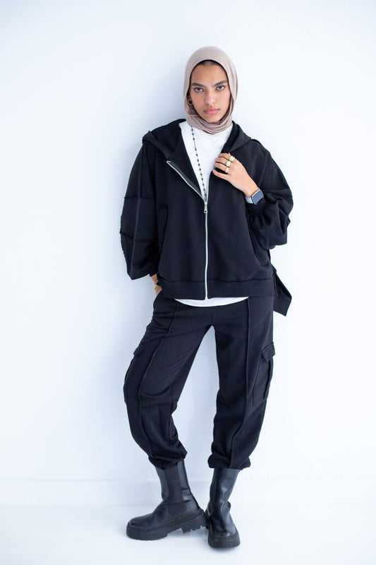 Everyday Zipper Set — Black