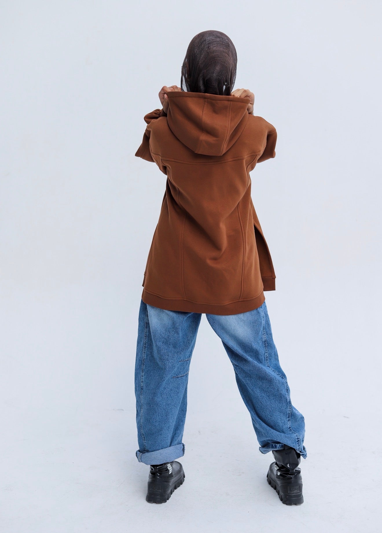 Cozy Hoodie — Brown