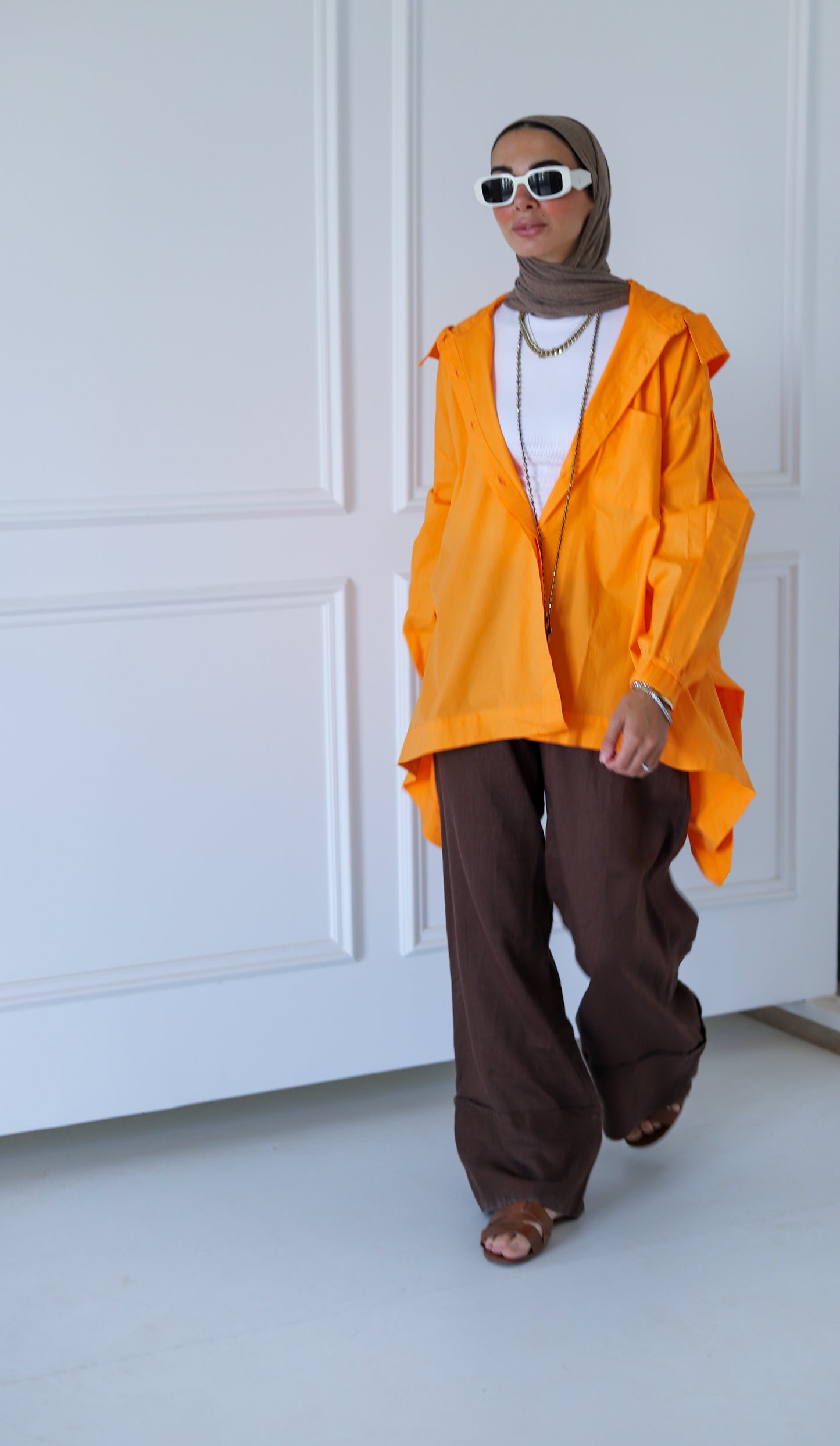 Wiggly Shirt — Orange