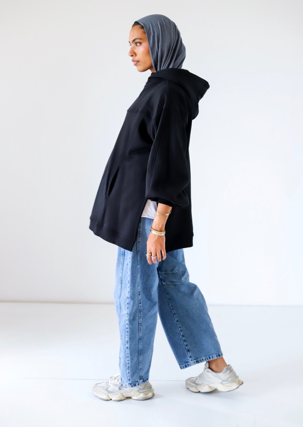 Cozy Hoodie — Black