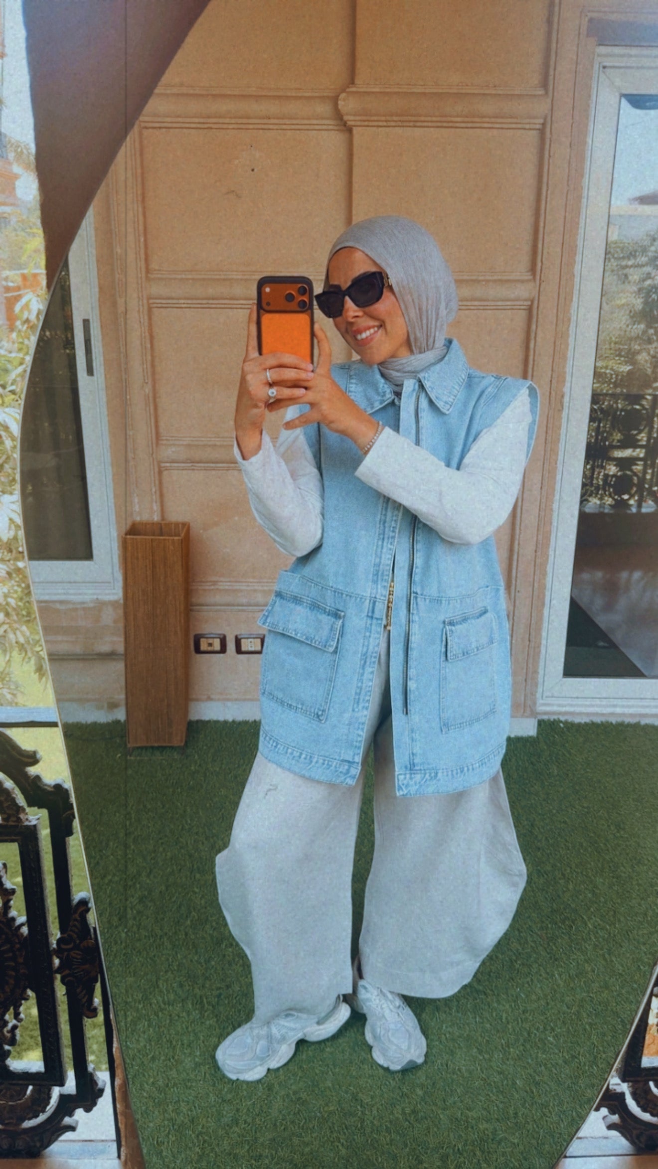 Denim Days Vest — Blue