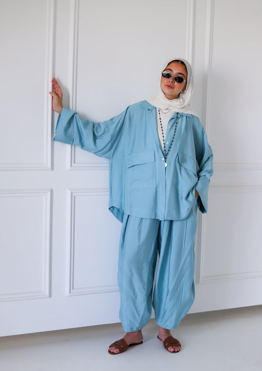 Lounge Balloon Set — Baby Blue