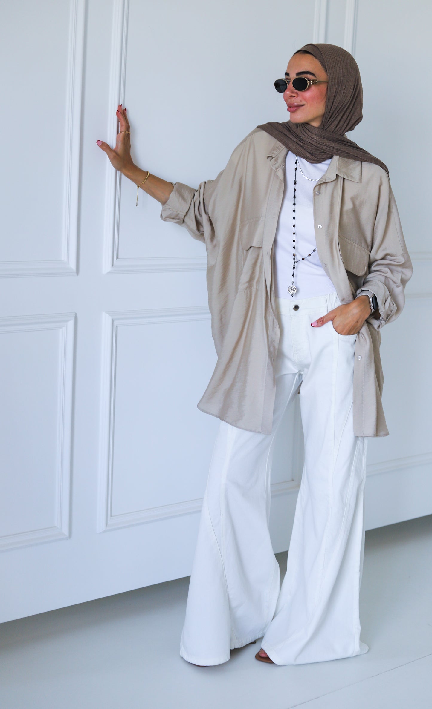 Zendaya Extra Wide Pants — OffWhite