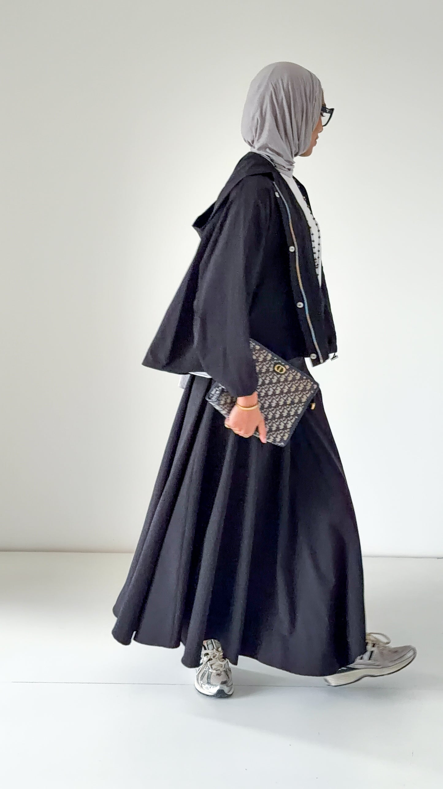 Cloudline Skirt — Black