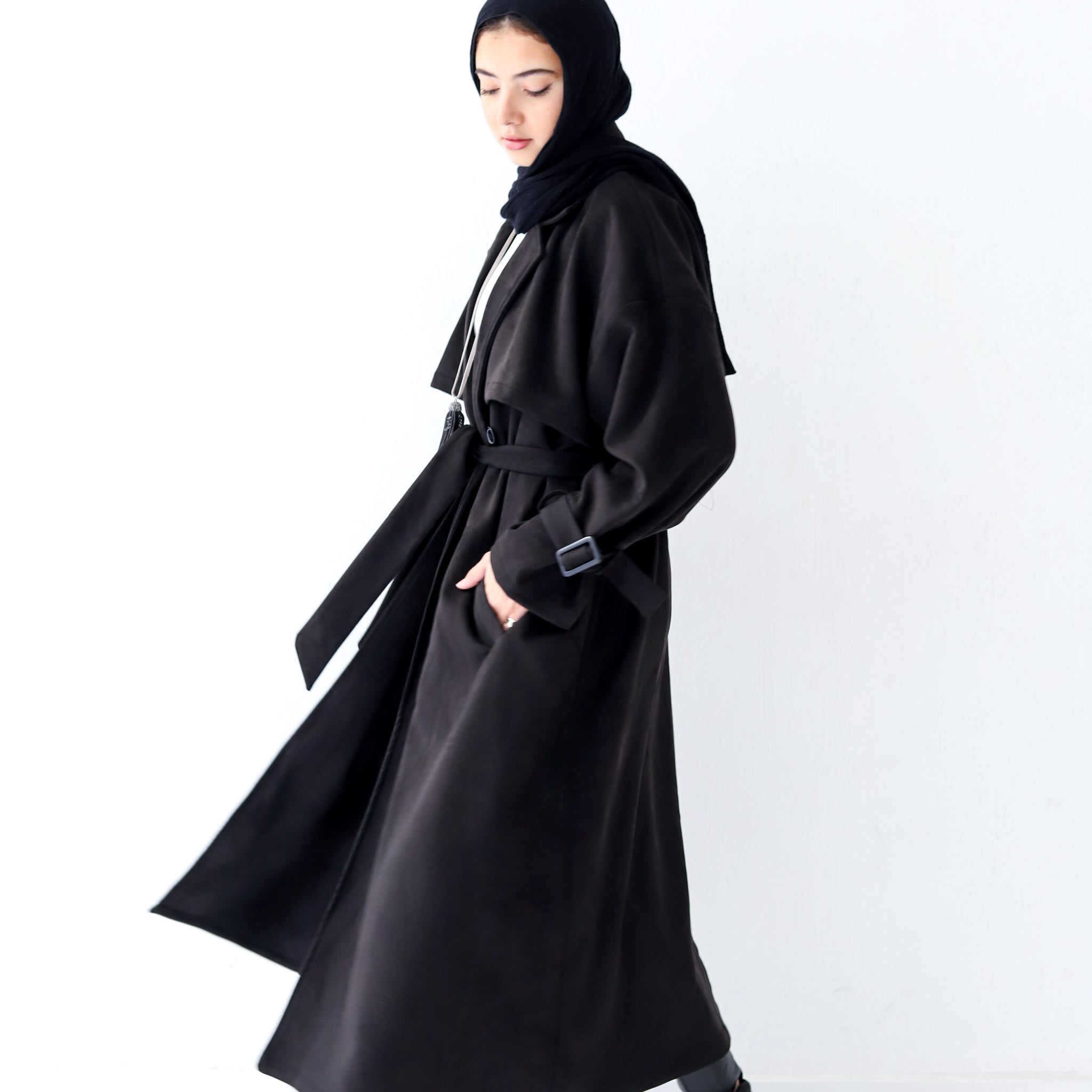 Every Year's Trench Coat – Black