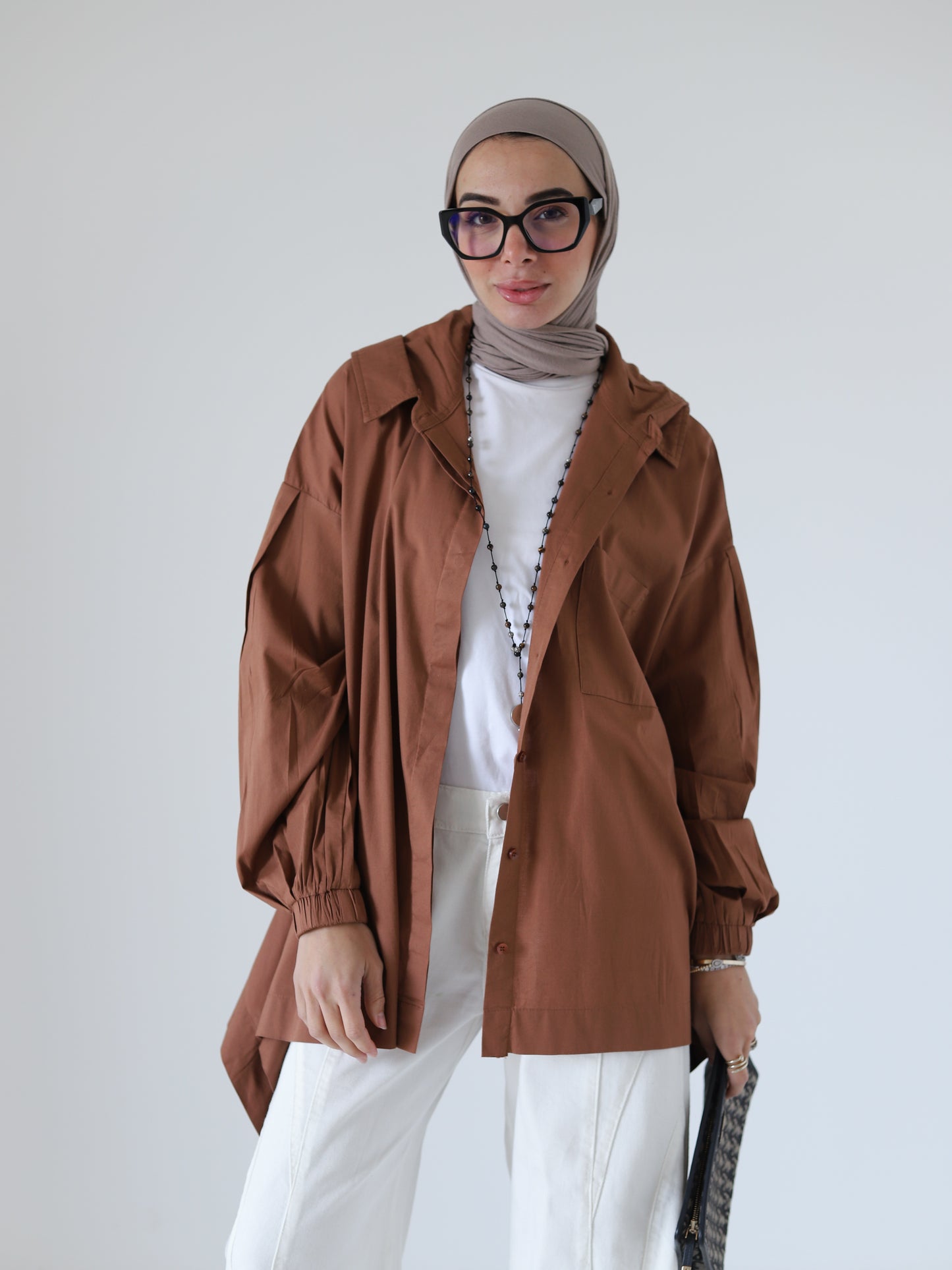 Wiggly Shirt — Brown